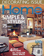 Our work for best-selling author Arthur Golden was featured in the November 2005 issue of Home magazine.